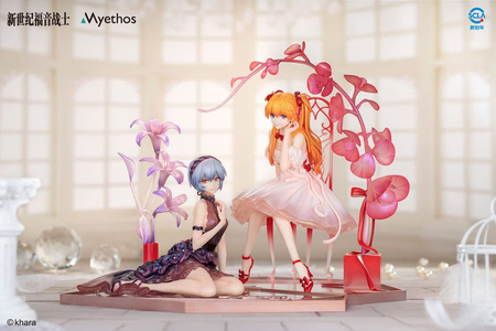 Figurka Evangelion 1/7 Rei Ayanami & Asuka Shikinami Langley: Whisper of Flower Ver. Set