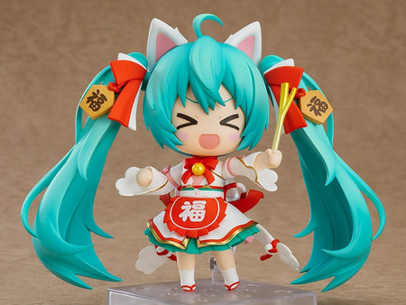 Nendoroid Character Vocal Series 01 Hatsune Miku: Maneki Miku Ver. 10 cm