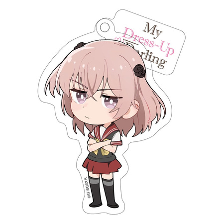 Acrylic Keychain My Dress-Up Darling Sajuna Chibi Style 8 cm