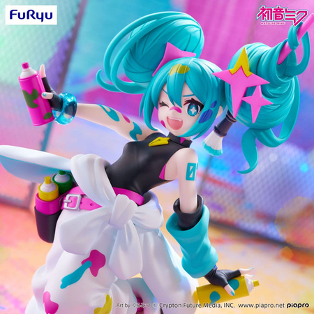 Figurka Hatsune Miku Trio-Try-iT Miku Paint Girl 19 cm