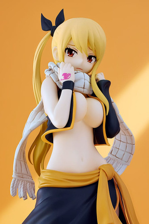Figurka Fairy Tail Pop Up Parade Lucy Heartfilia Natsu Costume L Size 22 cm