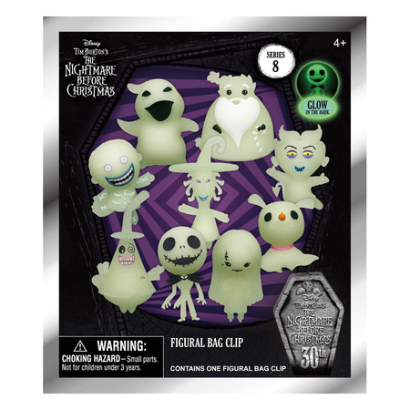 Gacha Nightmare Before Christmas 3D Glow in the Dark Series 8 