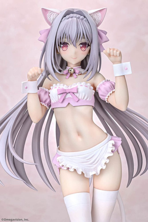 Figurka Tsuki ni Yorisou Otome no Sahou 1/6 Luna Sakurakouji Cat Maid Sakura Color Ver. 26 cm