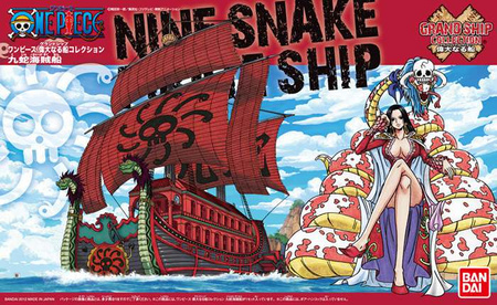 Model do składania One piece grand ship coll snake ship 15cm