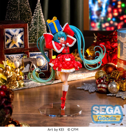 Figurka Hatsune Miku Series Luminasta Hatsune Miku Christmas 2024 19 cm