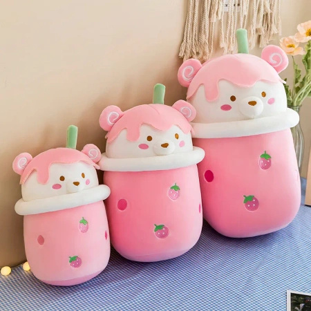 Poduszka Bubble Tea Miś mały