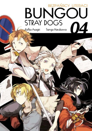 Manga Bungou Stray Dogs: Bezpańscy literaci tom 04