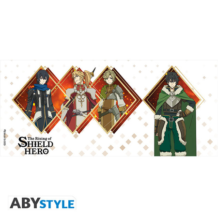 Kubek The Rising of the Shield Hero Naofumi, Itsuki, Motoyasu and Ren