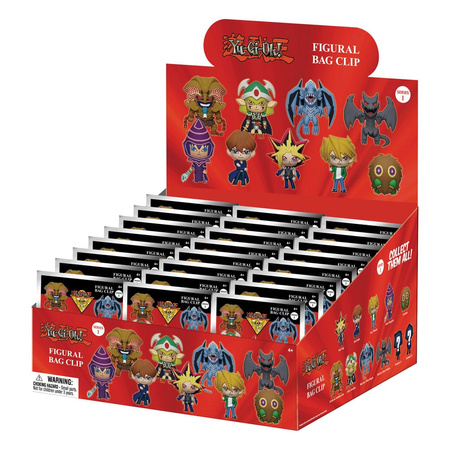 Gacha Yu-Gi-Oh 3D PVC Bag Clips Series 1
