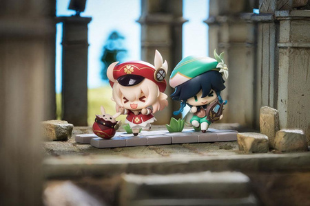 Mini Figurka Genshin Impact Battle Scene Series Trading Figure Mondstadt Edition 5 cm