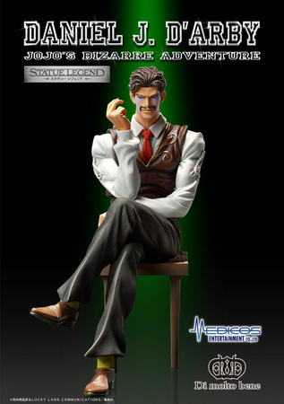 Figurka JoJo's Bizarre Adventure Part 3 Statue Legend Daniel J. D'Arby 14 cm