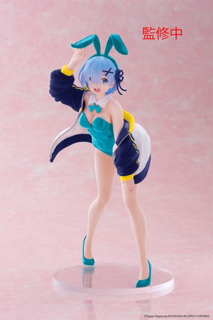 Figurka Re:Zero Starting Life in Another World Rem (Jacket Bunny Ver.) 18 cm
