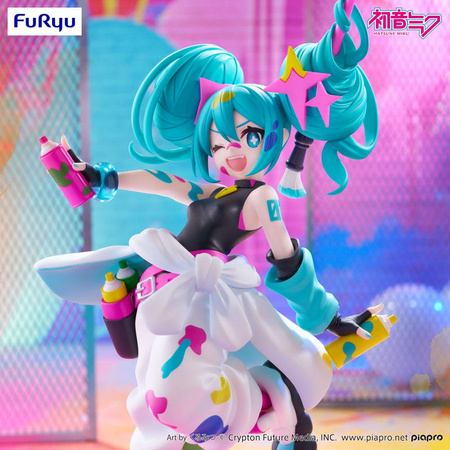 Figurka Hatsune Miku Trio-Try-iT Miku Paint Girl 19 cm