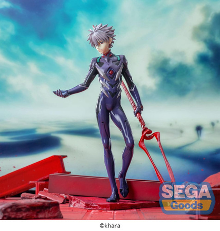 Figurka Evangelion: 3.0+1.0 Thrice Upon a Time Luminasta Kaworu Nagisa x Spear of Longinus 21 cm
