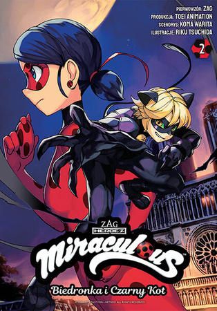 Manga Miraculous: Biedronka i Czarny Kot tom 02