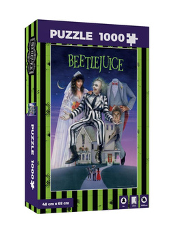 Puzzle BeetleJuice 1000 Elementów, 66 x 45 cm