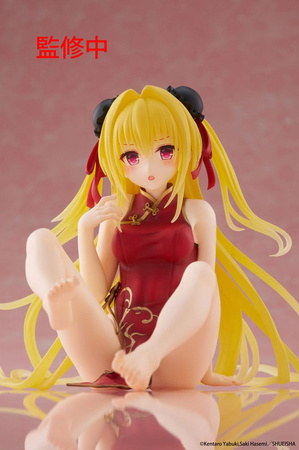 Figurka To Love Ru Darkness Desktop Cute Figure Golden Darkness (Chinese Dress Ver.) 13 cm