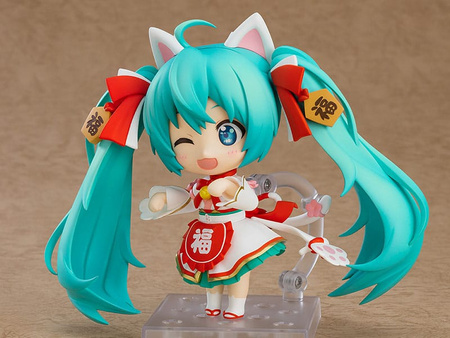 Nendoroid Character Vocal Series 01 Hatsune Miku: Maneki Miku Ver. 10 cm