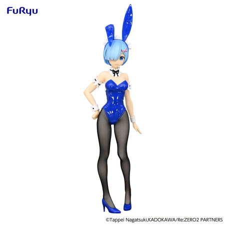 Figurka Re:Zero BiCute Bunnies Rem Blue Color Ver. 30 cm