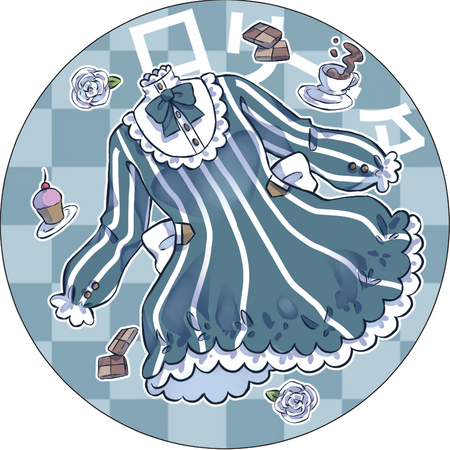 Przypinka Animecraft wzór 04