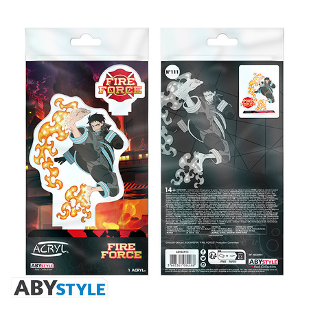 Figurka Akrylowa Fire Force - Shinra 10cm