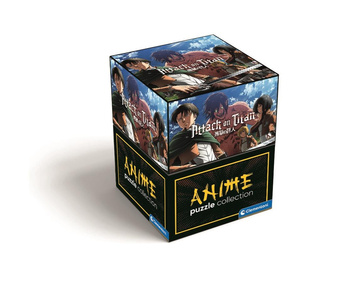 Puzzle Cubes Anime Attack On Titans, 500 elementów, 49x36cm