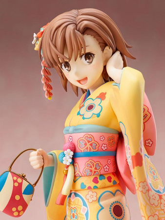 Figurka A Certain Scientific Railgun T Mikoto Misaka Furisode Version 24 cm