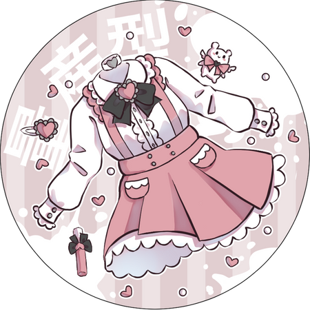 Przypinka Animecraft wzór 02