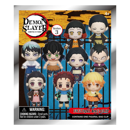 Gacha Demon Slayer: Kimetsu no Yaiba 3D Bag Clips Series 3