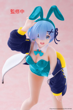 Figurka Re:Zero Starting Life in Another World Rem (Jacket Bunny Ver.) 18 cm