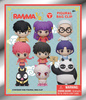 Gacha Ranma 1/2 3D PVC Bag Clips Series 1
