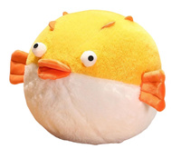 Poduszka okrągła ryba duża