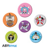 Zestaw  Przypinek One Piece