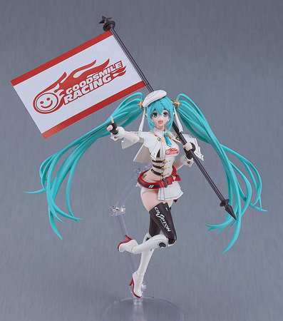 Figurka Model Kit Hatsune Miku GT Project Plamatea Plastic Model Kit Racing Miku: 2023 15 cm