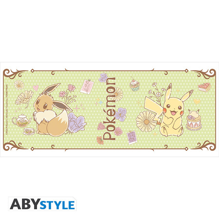 Kubek Pokemon - Pikachu i Eevee - 320ml