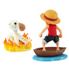 Figurka One Piece Luffy & Going Merry 8cm