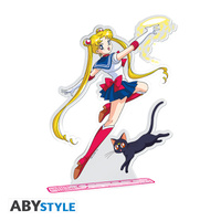 Figurka Akrylowa XXL - Sailor Moon Sailor Moon & Luna 24cm