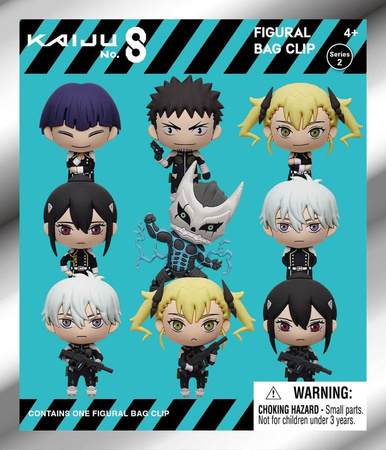 Gacha Kaiju No. 8 PVC Bag Clips Series 2