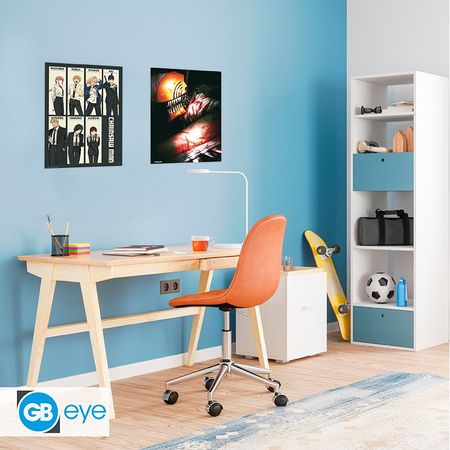 Plakat 2szt. Chainsaw Man