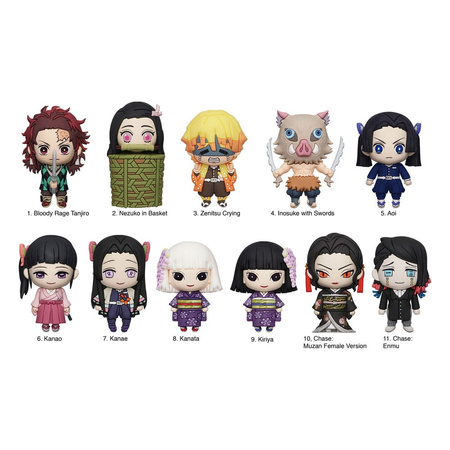 Gacha Demon Slayer: Kimetsu no Yaiba 3D losowy brelok