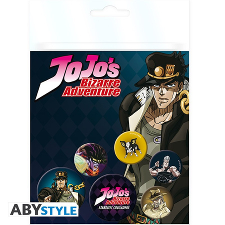 Zestaw Przypinek Jojo's Bizarre Adventure