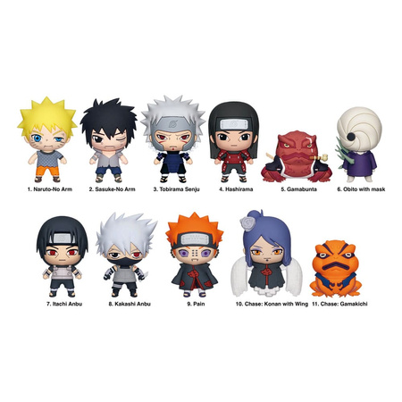 Gacha Naruto Shippuden 3D losowy brelok Seria 5