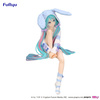 Figurka Hatsune Miku Noodle Stopper Hatsune Miku Rabbit Ear Hood Pajama Blue Color 14 cm