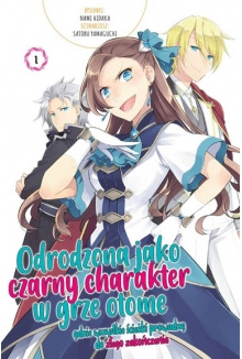 Manga Odrodzona jako czarny charakter w grze otome tom01
