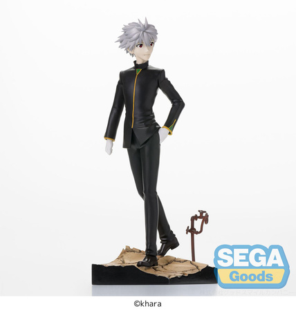 Figurka Evangelion: 3.0+1.0 Thrice Upon a Time SPM Vignetteum Kaworu Nagisa Commander Suit Ver. 19 cm