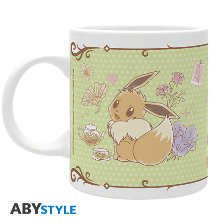 Kubek Pokemon - Pikachu i Eevee - 320ml