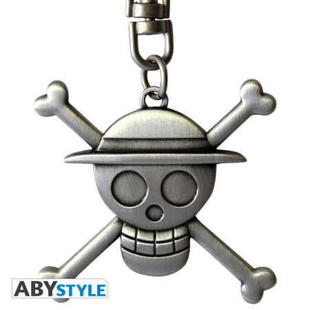 Brelok One Piece - Strawhat Priates Silver