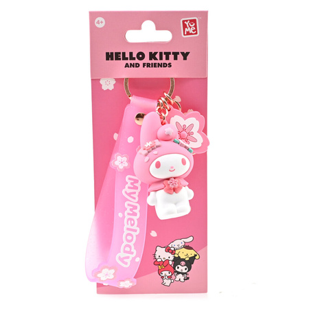 Brelok Sanrio Sakura Series Keychain with Hand Strap My Melody 5 cm