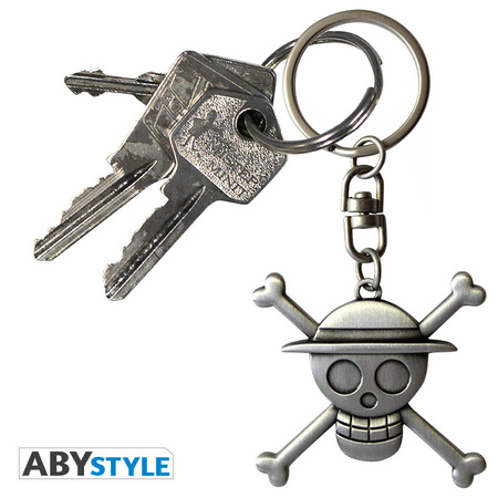 Brelok One Piece - Strawhat Priates Silver