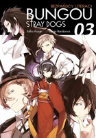 Manga Bungou Stray Dogs: Bezpańscy literaci tom 03